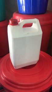 plastic can 5 litre milk white