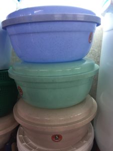 plastic basket container