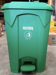 plastic dustbin with pedal