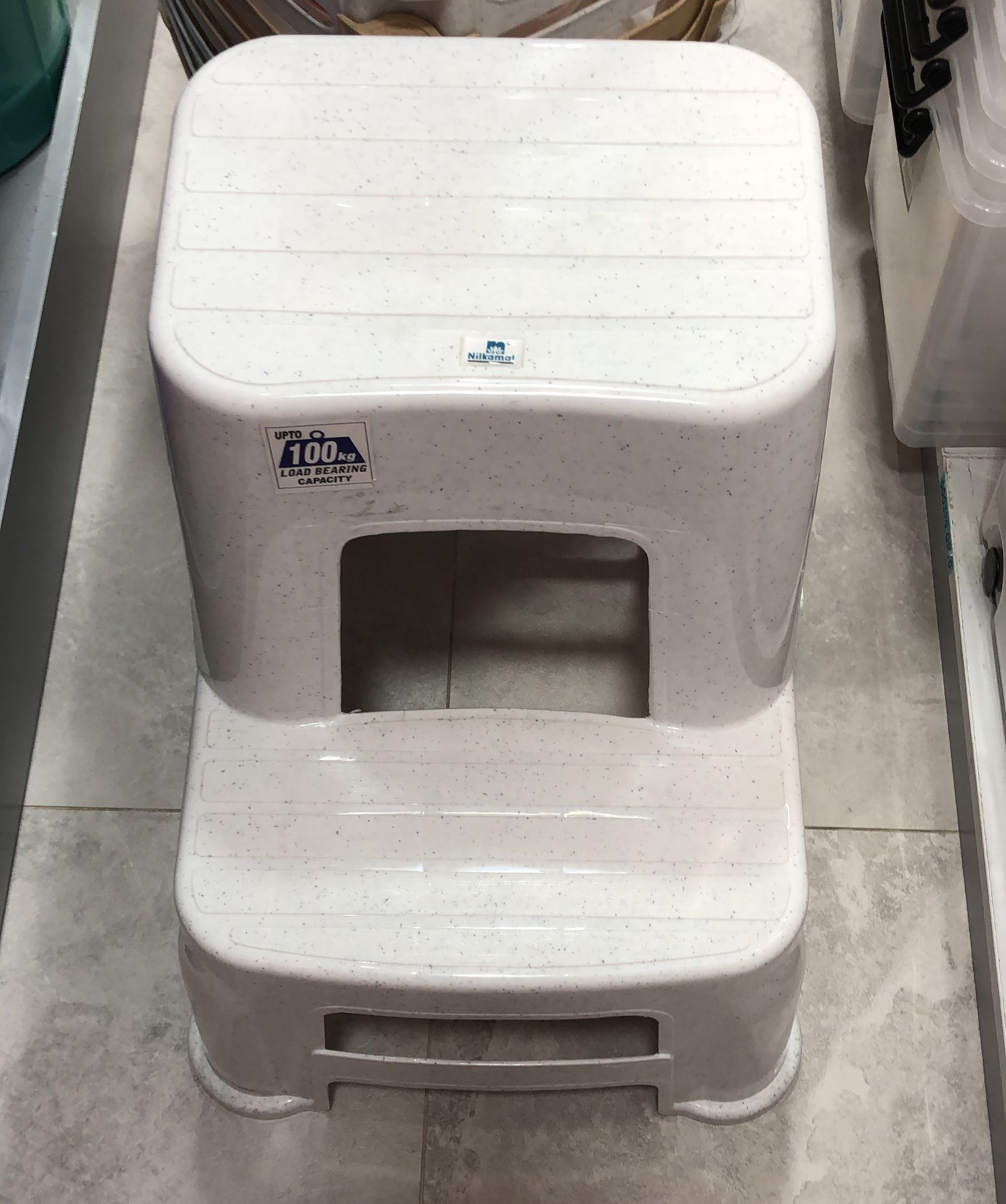 plastic step stool