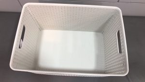 plastic basket for storage